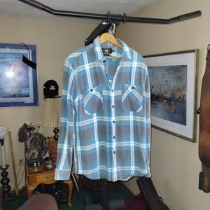 Double RL Size Medium Flannel Men's